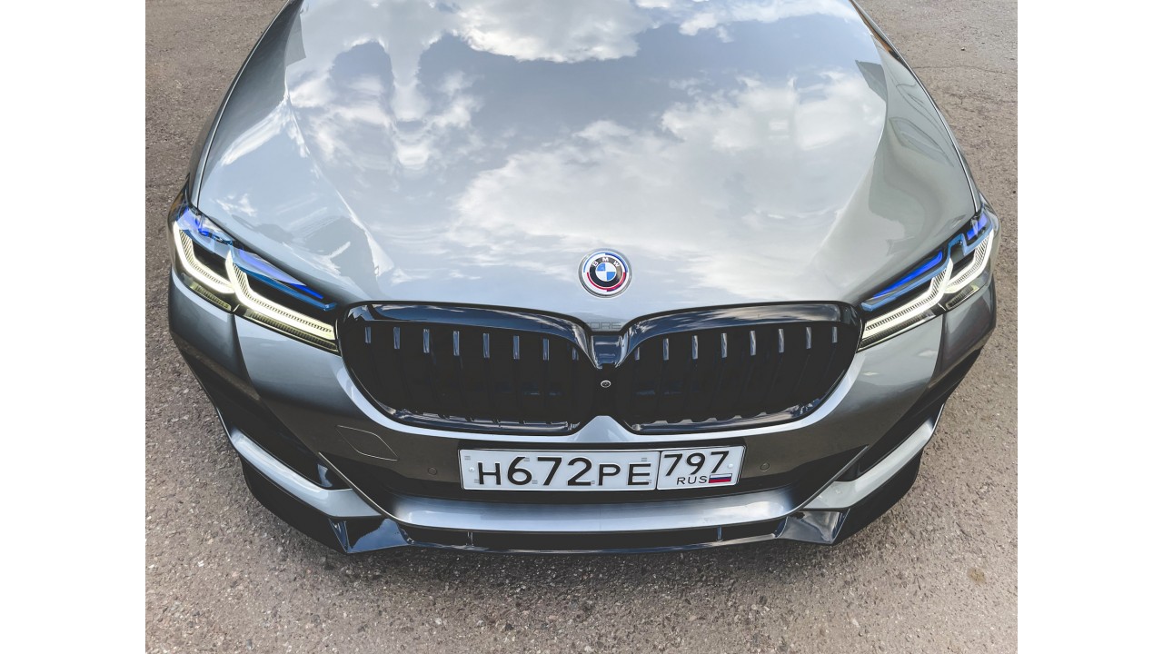 Сплиттер переднего бампера BMW G30/G31 M Performance рестайлинг